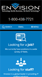 Mobile Screenshot of envision.com
